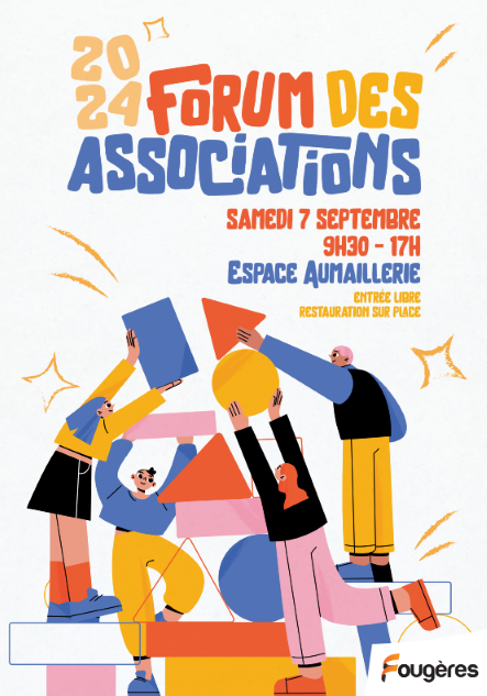 Samedi 7 septembre – Forum des associations